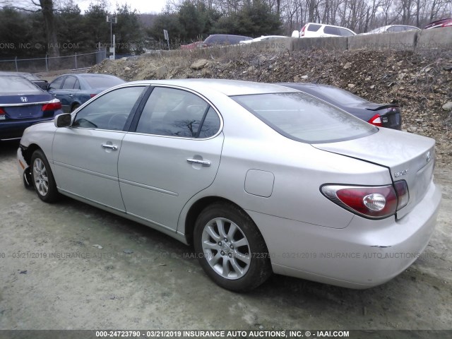 JTHBF30G420083259 - 2002 LEXUS ES 300 SILVER photo 3