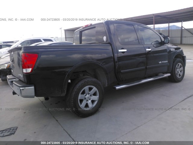 1N6BA0EC9FN501132 - 2015 NISSAN TITAN S/SV/SL/PRO-4X BLACK photo 4