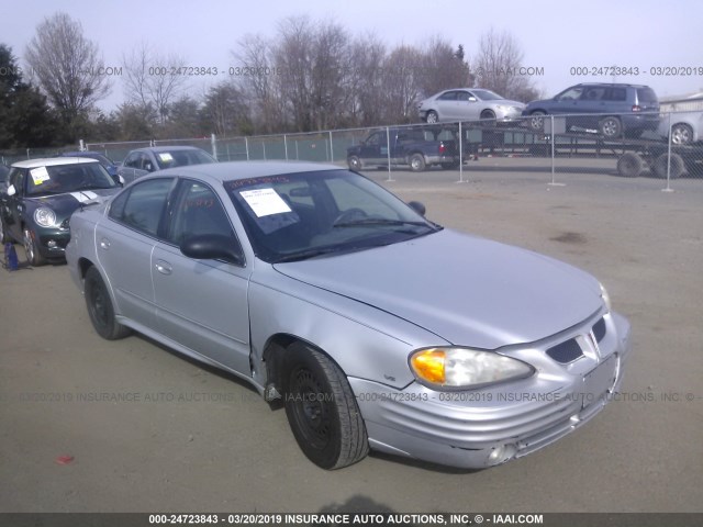 1G2NE52E25M132016 - 2005 PONTIAC GRAND AM SE SILVER photo 1