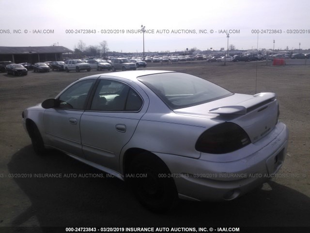 1G2NE52E25M132016 - 2005 PONTIAC GRAND AM SE SILVER photo 3