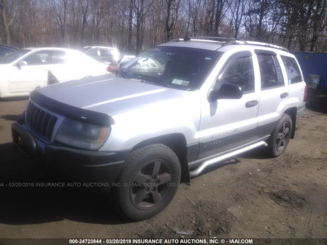 1J4GW48J34C160809 - 2004 JEEP GRAND CHEROKEE LAREDO/COLUMBIA/FREEDOM 银色 照片 2