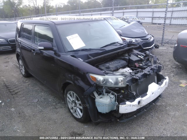 JTLKE50EX81014470 - 2008 TOYOTA SCION XB 紫色 照片 1