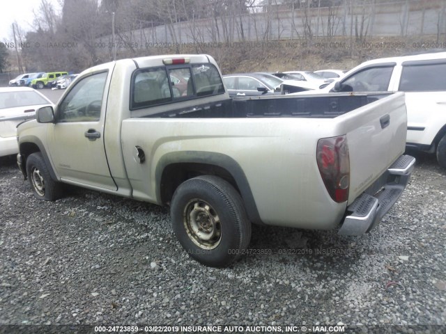 1GCDT146058177394 - 2005 CHEVROLET COLORADO SILVER photo 3