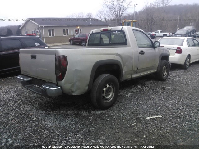 1GCDT146058177394 - 2005 CHEVROLET COLORADO SILVER photo 4