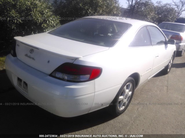 2T1CF22P9XC213563 - 1999 TOYOTA CAMRY SOLARA SE/SLE თეთრი ფოტო 4