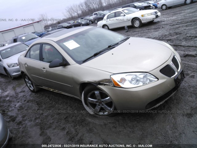 1G2ZG58N274177964 - 2007 PONTIAC G6 SE GOLD photo 1