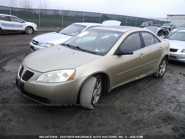 1G2ZG58N274177964 - 2007 PONTIAC G6 SE GOLD photo 2