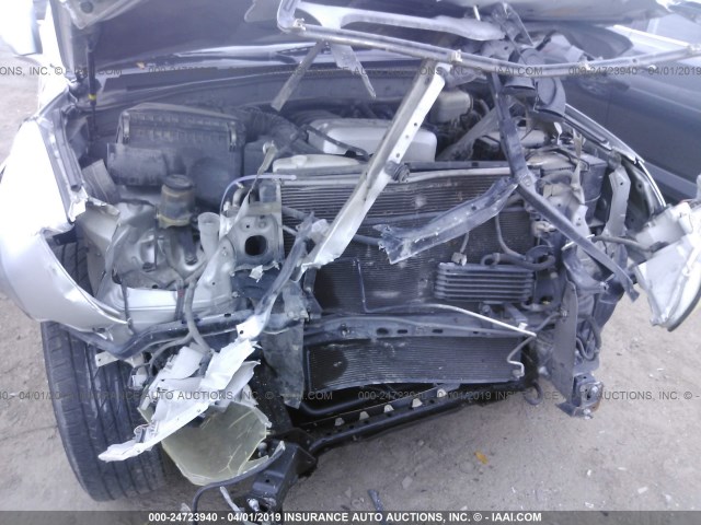 JTEBT14R188043642 - 2008 TOYOTA 4RUNNER SR5/SPORT SILVER photo 6