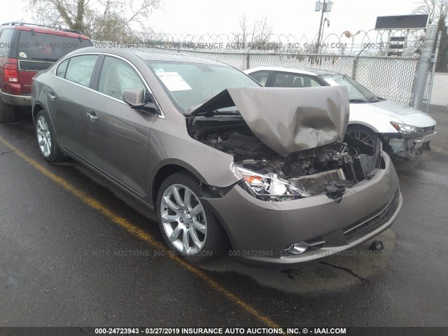1G4GE5EV1AF205712 - 2010 BUICK LACROSSE CXS GRAY photo 1