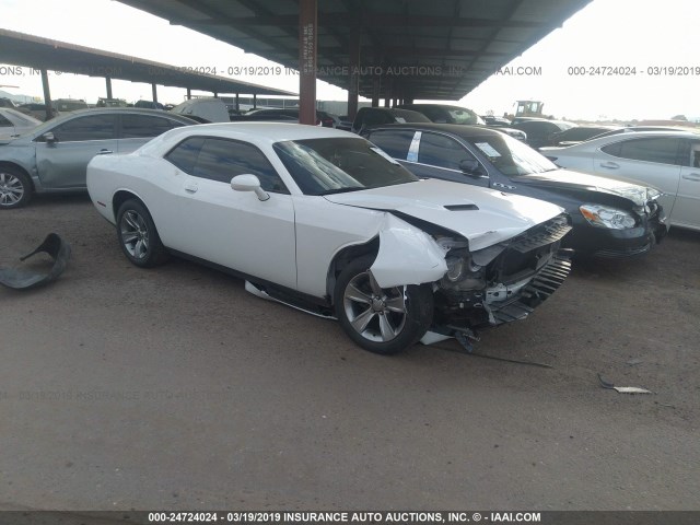 2C3CDZAG9FH775598 - 2015 DODGE CHALLENGER SXT WHITE photo 1