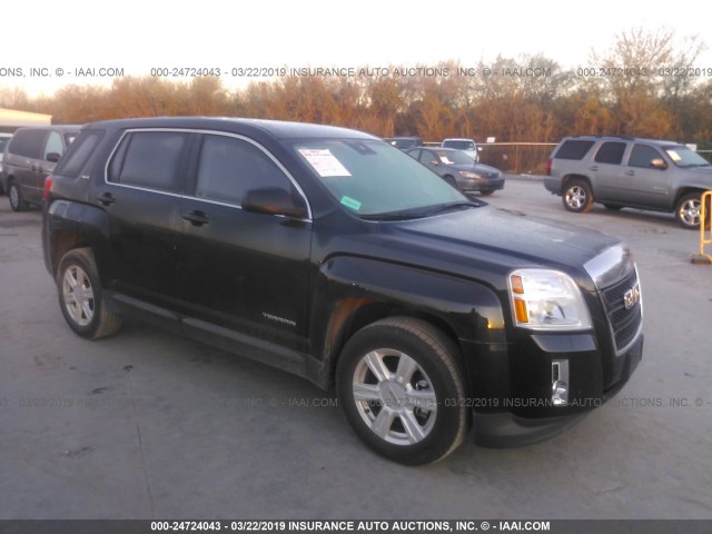 2GKALMEK8F6403063 - 2015 GMC TERRAIN SLE BLACK photo 1