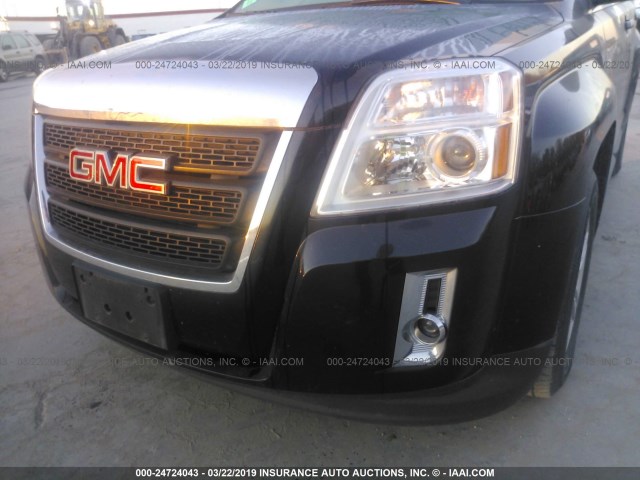 2GKALMEK8F6403063 - 2015 GMC TERRAIN SLE BLACK photo 6