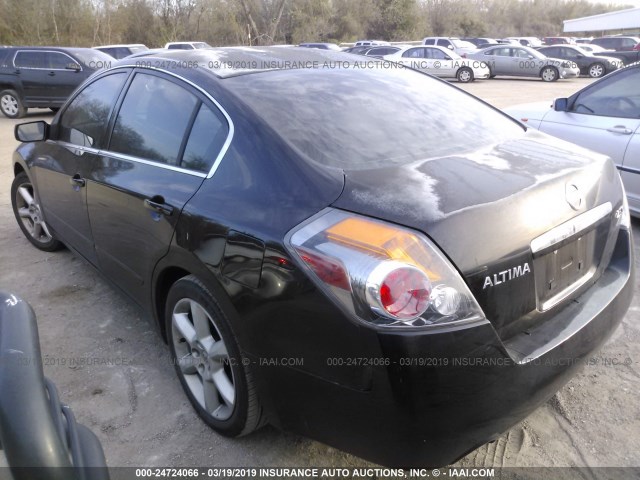 1N4AL21E98C181813 - 2008 NISSAN ALTIMA 2.5/2.5S BLACK photo 3