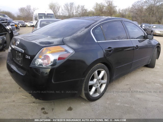 1N4AL21E98C181813 - 2008 NISSAN ALTIMA 2.5/2.5S BLACK photo 4