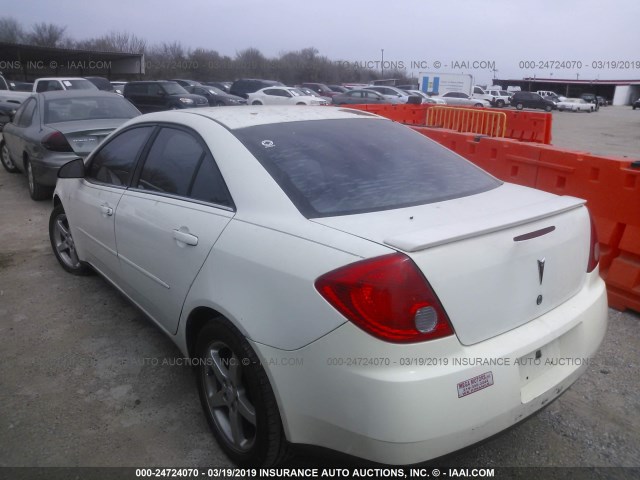 1G2ZG57N884128111 - 2008 PONTIAC G6 SE WHITE photo 3