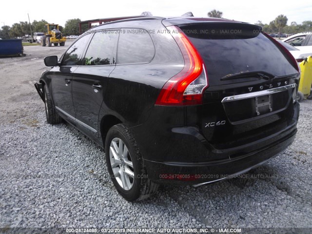 YV440MDJ2H2088591 - 2017 VOLVO XC60 T5 BLACK photo 3