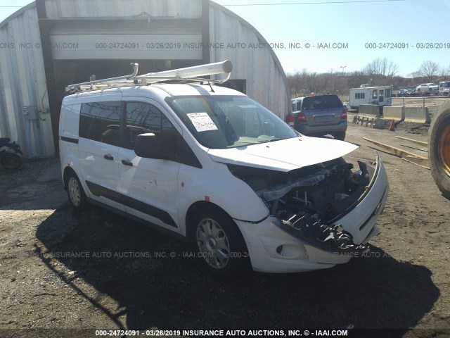 NM0LS7F72F1221524 - 2015 FORD TRANSIT CONNECT  WHITE photo 1