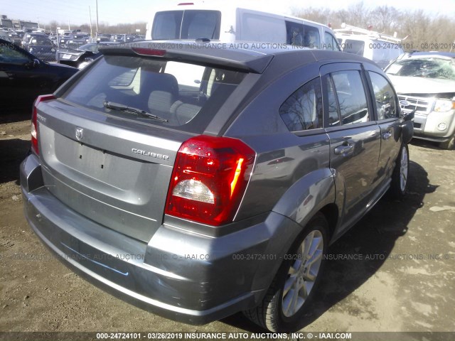 1B3CB5HA0BD261563 - 2011 DODGE CALIBER HEAT GRAY photo 4