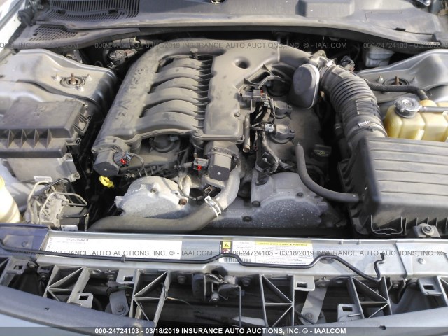 2B3KA43G97H666030 - 2007 DODGE CHARGER SE/SXT GRAY photo 10