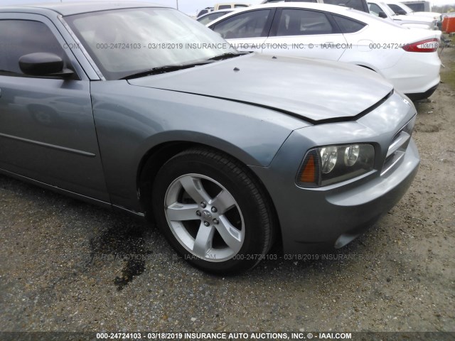 2B3KA43G97H666030 - 2007 DODGE CHARGER SE/SXT GRAY photo 6