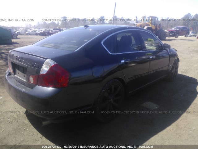 JNKAY01F16M259872 - 2006 INFINITI M35 SPORT BLACK photo 4