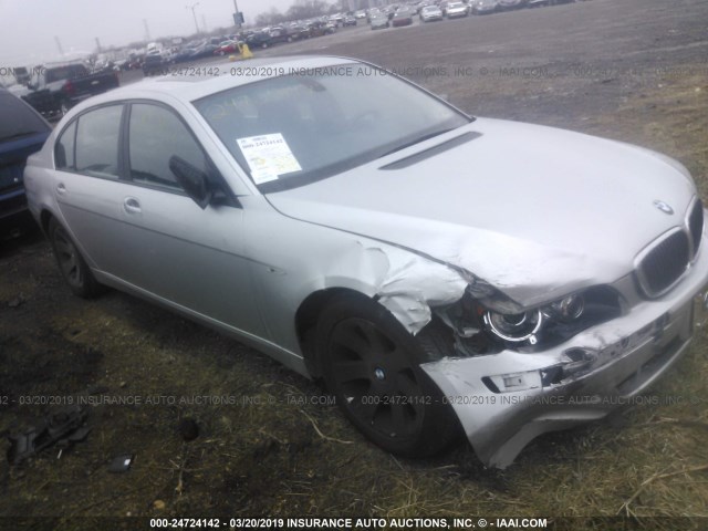 WBAHN83527DT67766 - 2007 BMW 750 SILVER photo 1