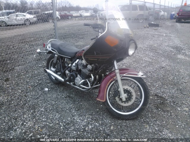 1HFSC0401CA209388 - 1982 HONDA CB900 C BURGUNDY photo 1