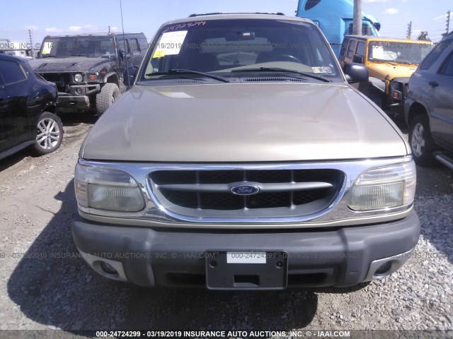 1FMZU73E6YZB44456 - 2000 FORD EXPLORER XLT GOLD photo 6