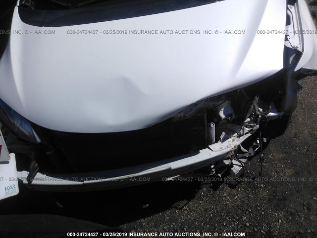 3HGGK5H8XFM740419 - 2015 HONDA FIT EX/EXL WHITE photo 6