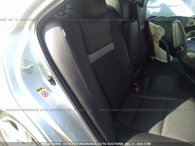 4T1BF1FK6CU612900 - 2012 TOYOTA CAMRY SE/LE/XLE SILVER photo 8