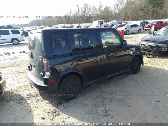JTLKT324764078346 - 2006 TOYOTA SCION XB 黑色 照片 4