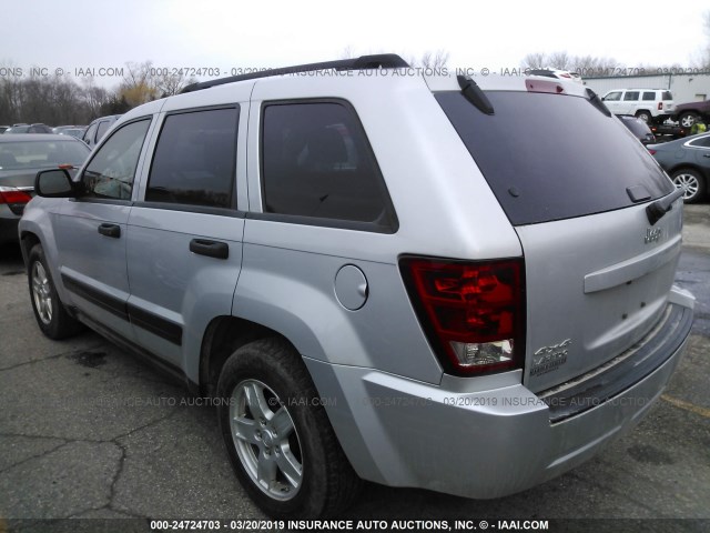 1J4GR48K66C113793 - 2006 JEEP GRAND CHEROKEE LAREDO/COLUMBIA/FREEDOM 银色 照片 3