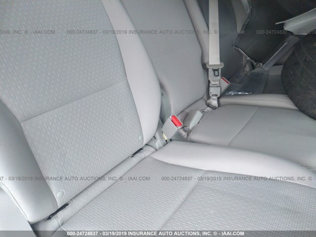 KNDMB5C13G6144274 - 2016 KIA SEDONA LX SILVER photo 8