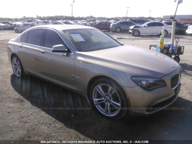 WBAKC6C51CC397079 - 2012 BMW 750 XI GOLD photo 1