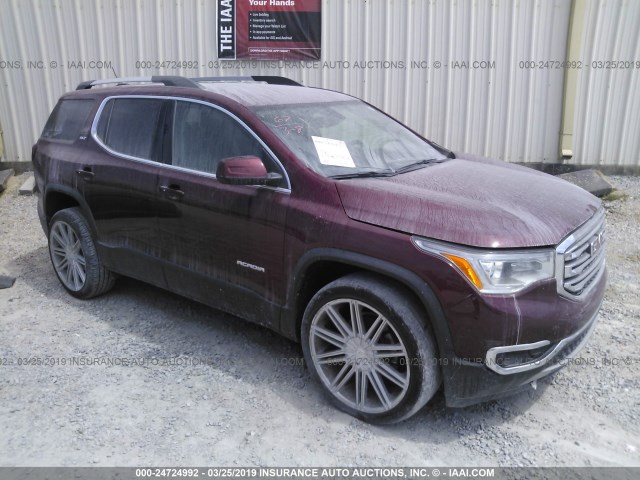 1GKKNMLS8HZ192178 - 2017 GMC ACADIA MAROON photo 1