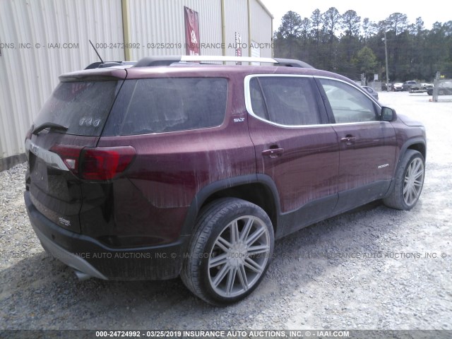 1GKKNMLS8HZ192178 - 2017 GMC ACADIA MAROON photo 4