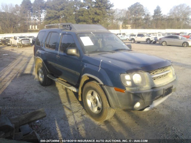 5N1ED28T03C680453 - 2003 NISSAN XTERRA XE/SE BLUE photo 1