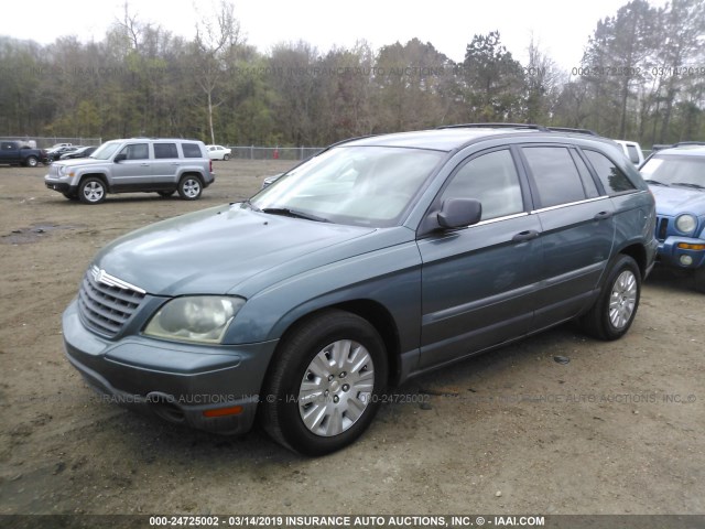 2A4GM48466R682456 - 2006 CHRYSLER PACIFICA TURQUOISE photo 2