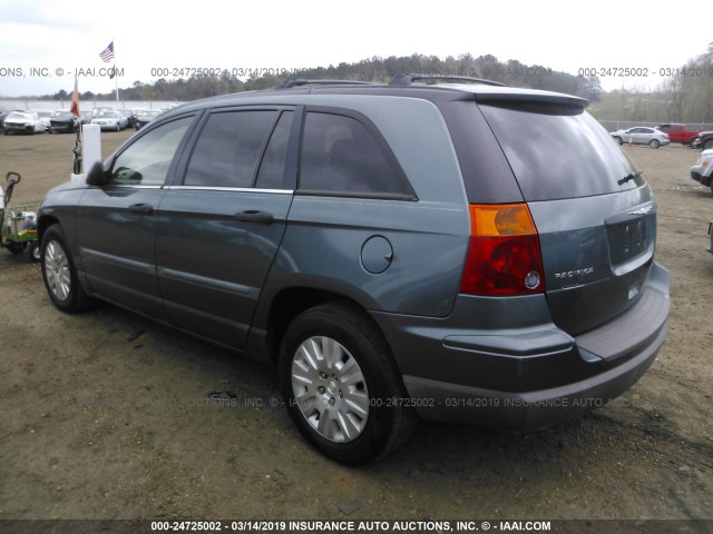 2A4GM48466R682456 - 2006 CHRYSLER PACIFICA TURQUOISE photo 3