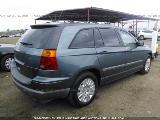 2A4GM48466R682456 - 2006 CHRYSLER PACIFICA TURQUOISE photo 4