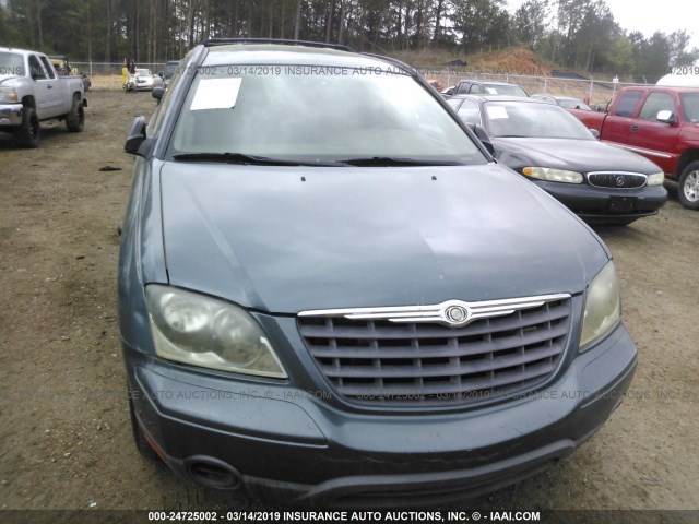 2A4GM48466R682456 - 2006 CHRYSLER PACIFICA TURQUOISE photo 6