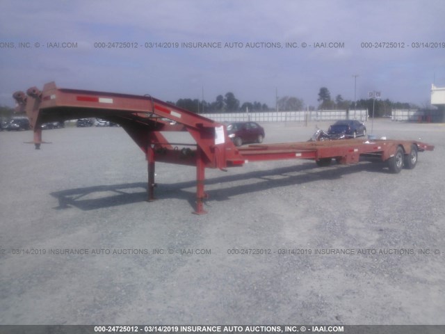 T874086 - 2013 HOLMES 24 FT CAR TRAILER  RED photo 2