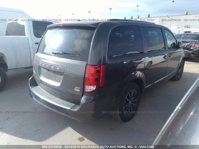 2C4RDGEG0KR622634 - 2019 DODGE GRAND CARAVAN  GRAY photo 4