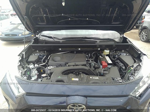JTMW1RFVXKD505036 - 2019 TOYOTA RAV4 ADVENTURE/XLE Tünd mavi foto 10