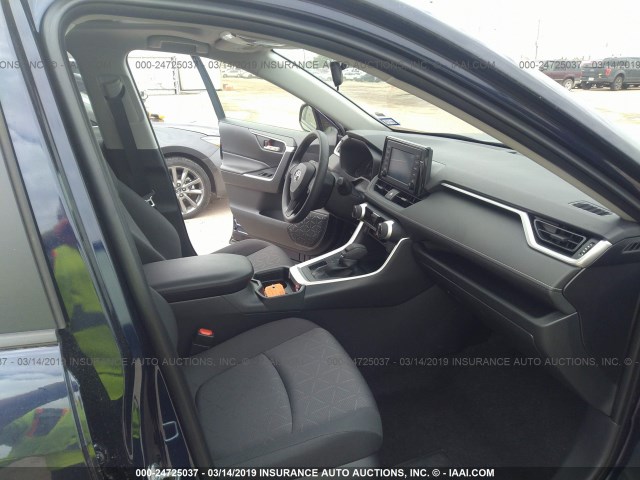 JTMW1RFVXKD505036 - 2019 TOYOTA RAV4 ADVENTURE/XLE Tünd mavi foto 5