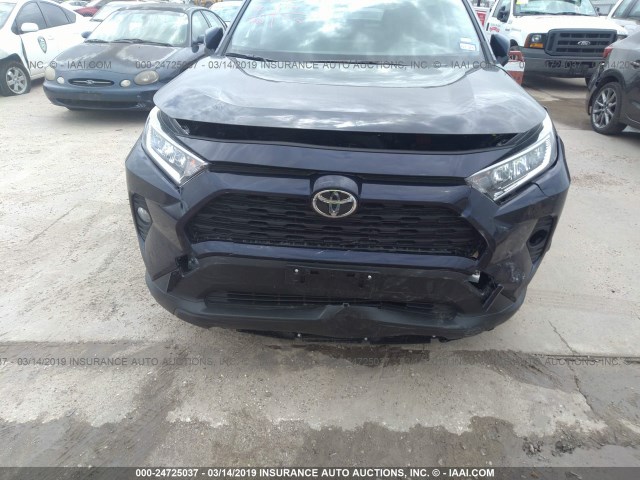 JTMW1RFVXKD505036 - 2019 TOYOTA RAV4 ADVENTURE/XLE Tünd mavi foto 6