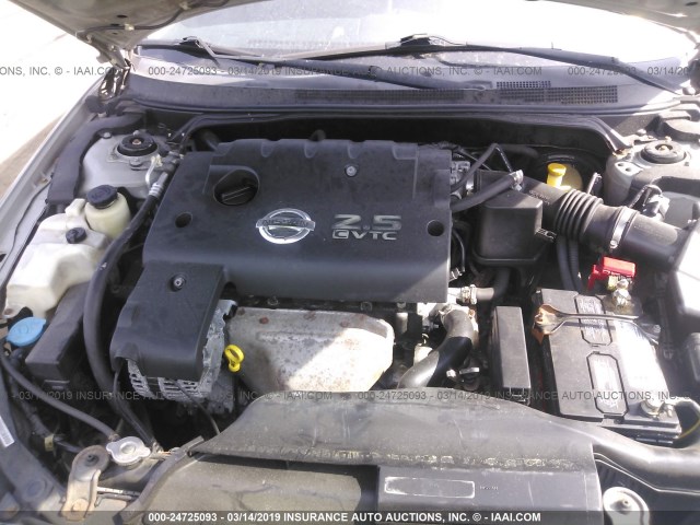 1N4AL11D93C250624 - 2003 NISSAN ALTIMA S/SL SILVER photo 10