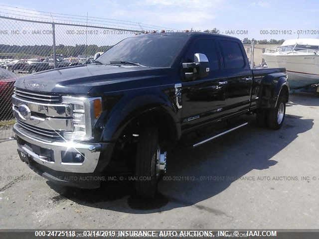 1FT8W4DT5HEB32487 - 2017 FORD F450 SUPER DUTY BLACK photo 2