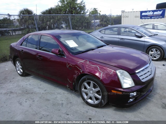 1G6DW677350159479 - 2005 CADILLAC STS RED photo 1