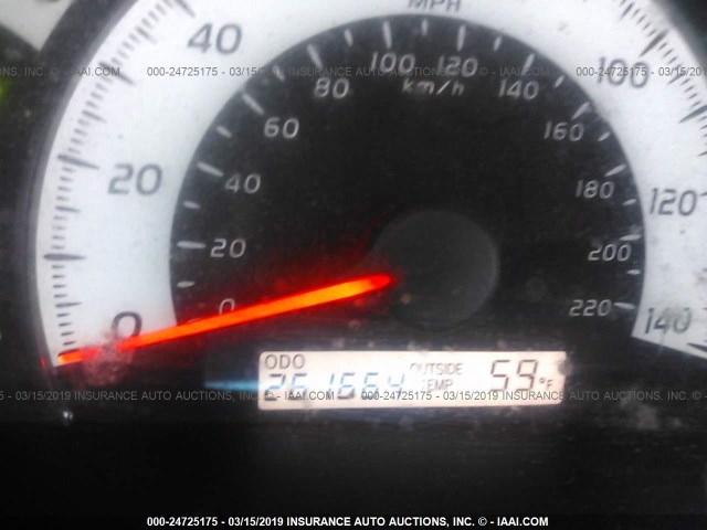 4T1BE46K38U762698 - 2008 TOYOTA CAMRY CE/LE/XLE/SE BLACK photo 7